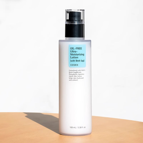 cosrx无油保湿乳液嫩肤100ml
