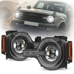 适用福特烈马大灯LED汽车总成前大灯改装FORD BRONCO 2021-2023