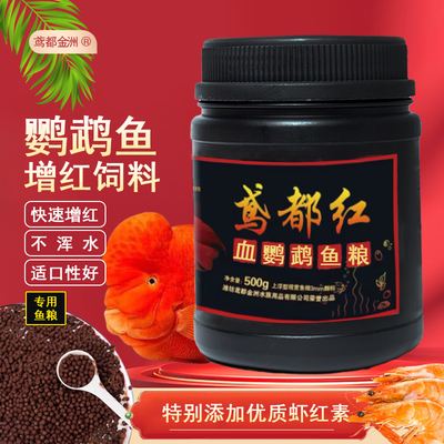 鸢都金洲店长鹦鹉鱼罗汉鱼财神鱼增红饲料