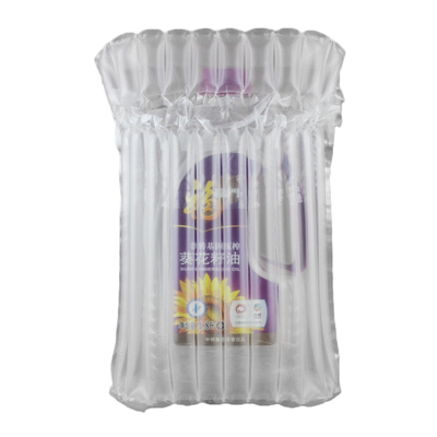 1.5L食用油气柱袋10柱D快递打包气泡膜气泡袋防震充气包装气泡柱