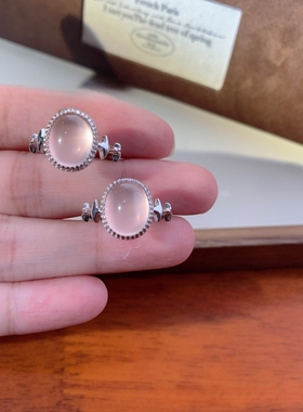 【水晶托帕石合集】通体S925银简约精致活口银戒不定时更新