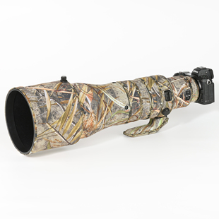 适用NIKON尼康Z F2.8 S长定焦镜头迷彩炮衣保护套428 400mm