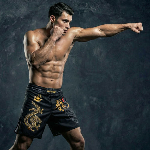 MMA综合格斗耐磨训练泰拳击短裤