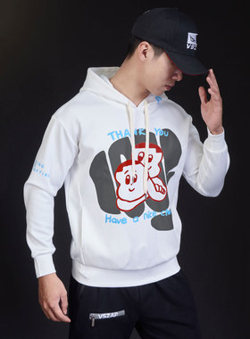 柔猴柔术卡通运动训练外套泰拳击套头MMA速干卫衣UFC白色健身服