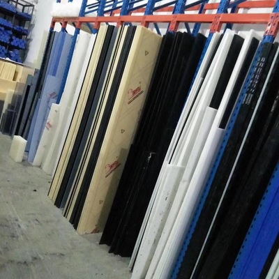 白色板棒四氟PE尼龙加工A6