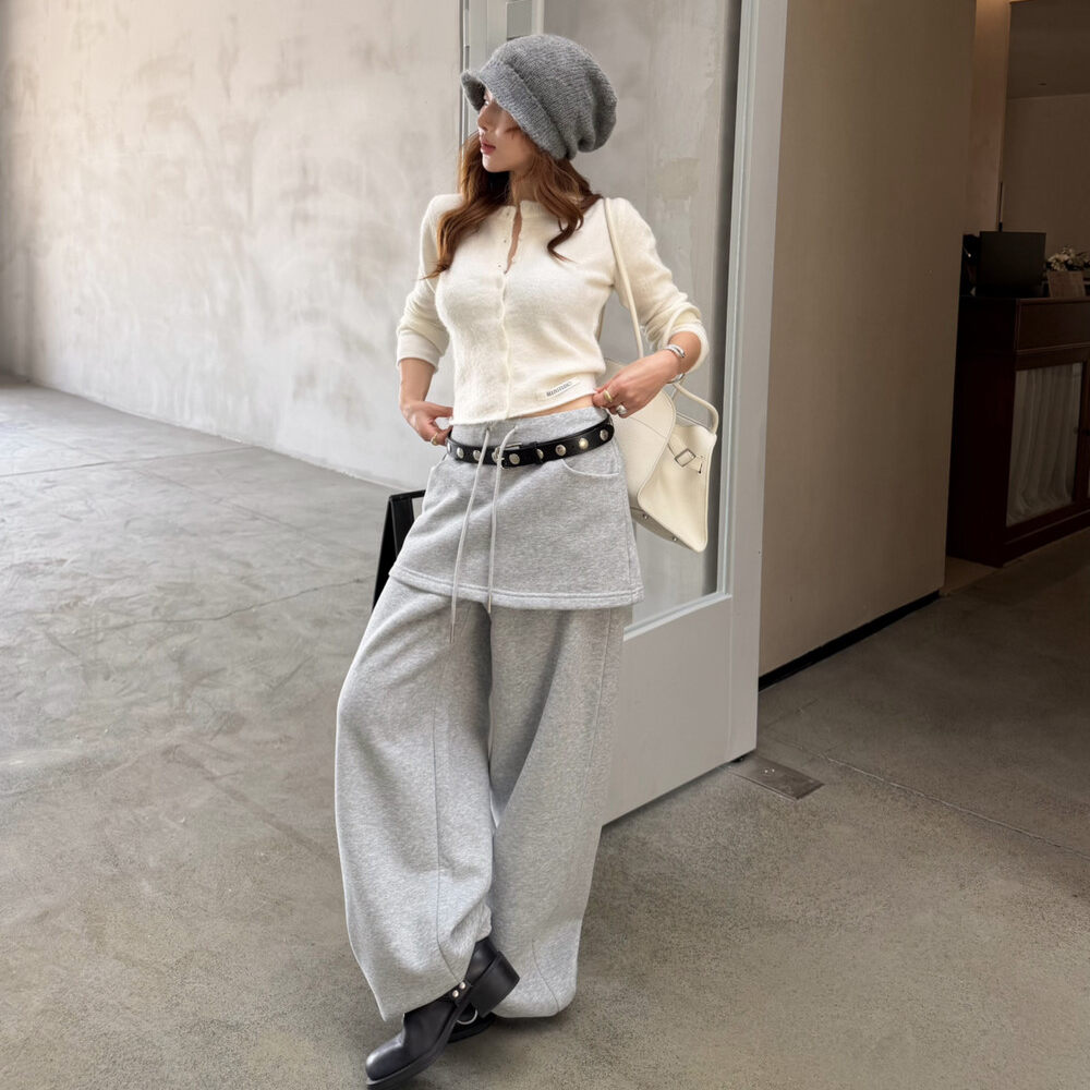 2025冬季新款裙裤卫裤