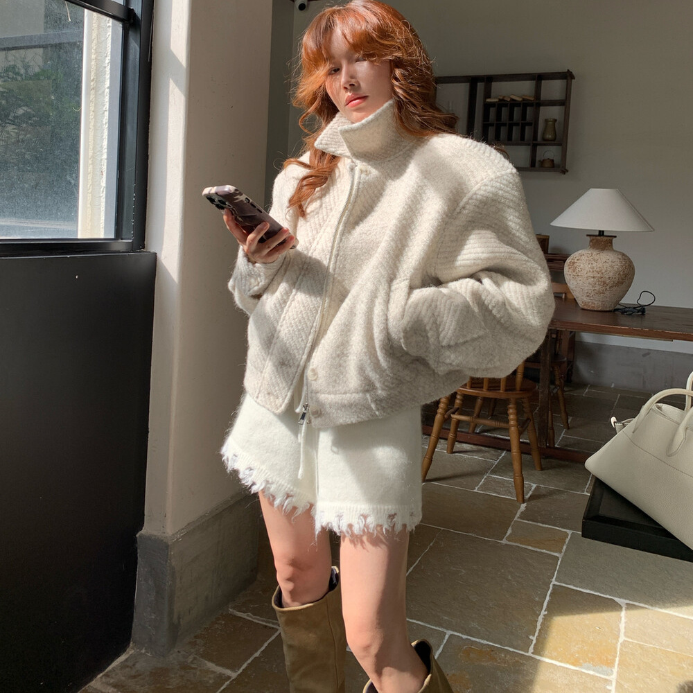 2025冬季新款百搭宽松夹克外套