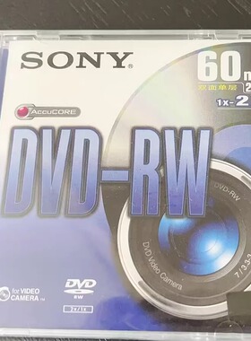 8CM 索尼SONY摄像机用 DVD-RW光盘  60分钟/DVD+RW光盘 30分钟