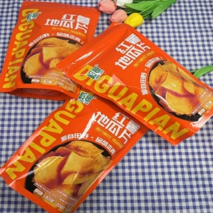 非你莫属岭哥地瓜片208g田园红薯干片即食健康美味办公室小零食好