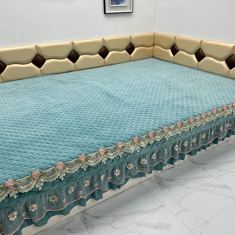 大炕垫榻榻米罩农村东北土炕裙4m电热炕耐热床单3米炕毯防滑结婚