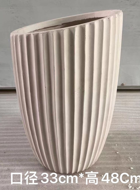 镁泥花盆玻璃钢模具 斜口花盆模具 水泥花盆模具 33厘米×48厘米