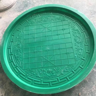 全套仿石桌石凳玻璃钢模具水泥象棋圆桌模具仿大理石石桌大象磨具