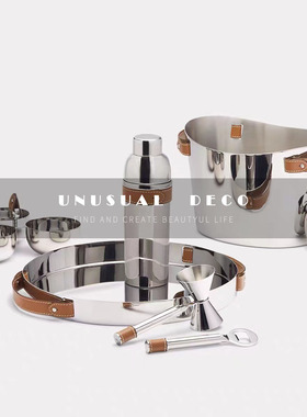 UNUSUALDECO皮质金属饰品摆件