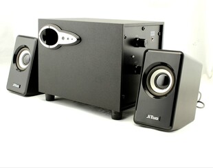 机电脑手机3.5通用 技拓JT2806全木质音箱2.1低音炮USB笔记本台式