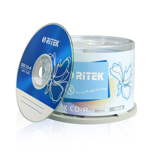 RiTEK/铼德CD-R五彩空白刻录光盘