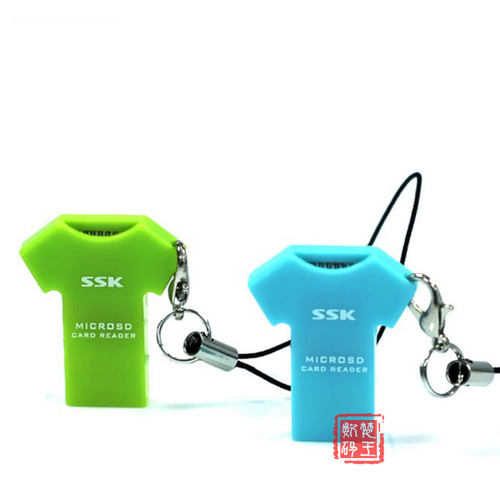 SSK飚王T恤TF读卡器手机内存SD