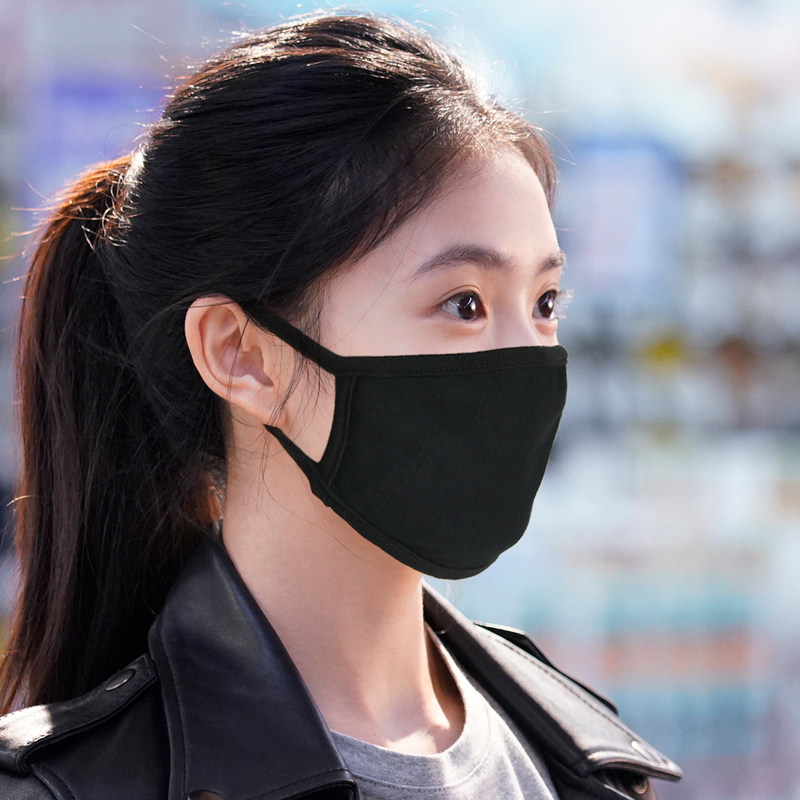 动漫二次元颜个性表情君口罩女秋季防风防晒卡通可爱男防尘纯棉