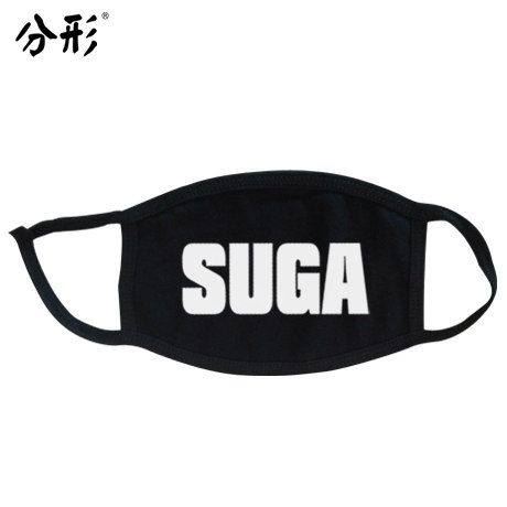 分形 BTS口罩防弹少年团同款周边口罩防PM2.5防雾霾个性男女口罩