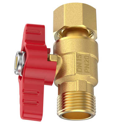 家用热水器活接球阀全铜