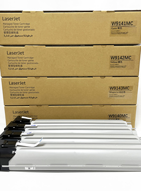 适用惠普W9150MC粉盒E78625dn E78630z E78635dn E78625z打印机碳粉W9151MC W9152 W9153 W9140MC墨盒