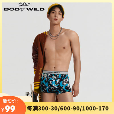 BODY WILD22AW设计师限定系列平角裤ZBN23UE1A