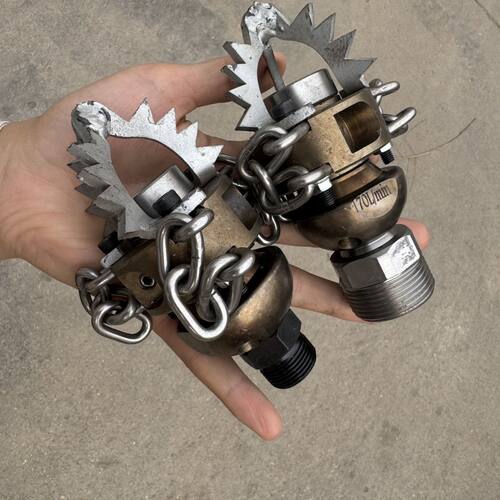 高压疏通管道喷头穿刺旋转爆破王