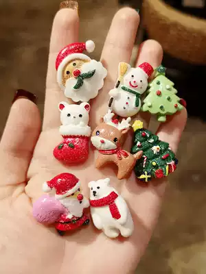 Christmas brooch cartoon children Korean accessories cute badge simple jewelry corsage pin decoration small badge female