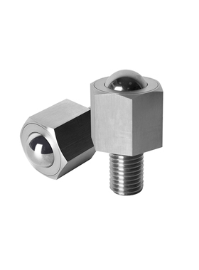 滚珠脚轮 CHBU CHBF CHBM 12 16 20 40 50 60圆方法兰 拧入型