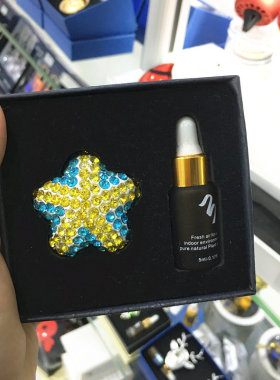 风口香水金属除异味消臭精油汽车