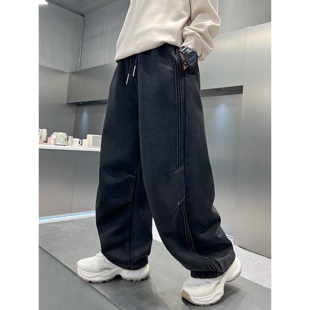 商场品牌男童春装裤子2025新款儿童运动休闲裤春秋学生帅气大男孩