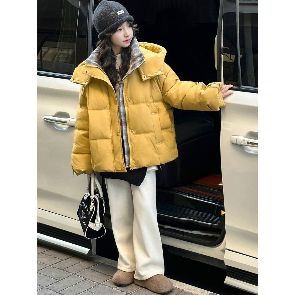 商场品牌冬款女童棉袄2025新款冬装儿童加厚羽绒棉衣女大童超好看