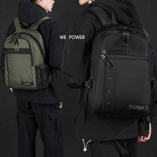 专柜品牌WEPOWER新款男女大容量背包轻便大学生书包旅游通勤休闲