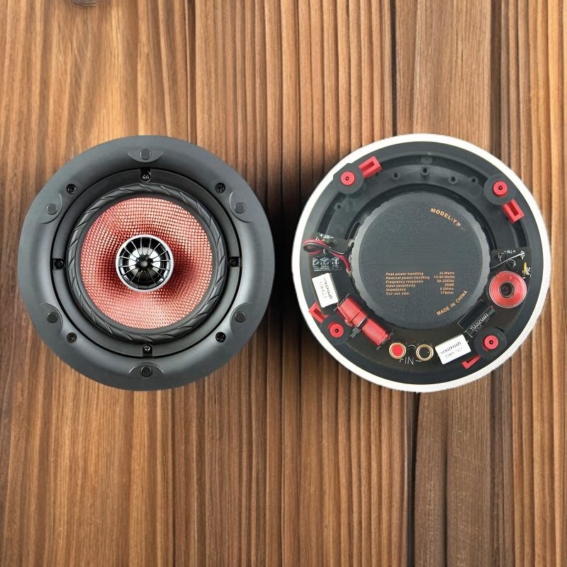 高保真定阻5寸吸顶喇叭家庭背景音乐音箱hifi音响家庭影院后环绕