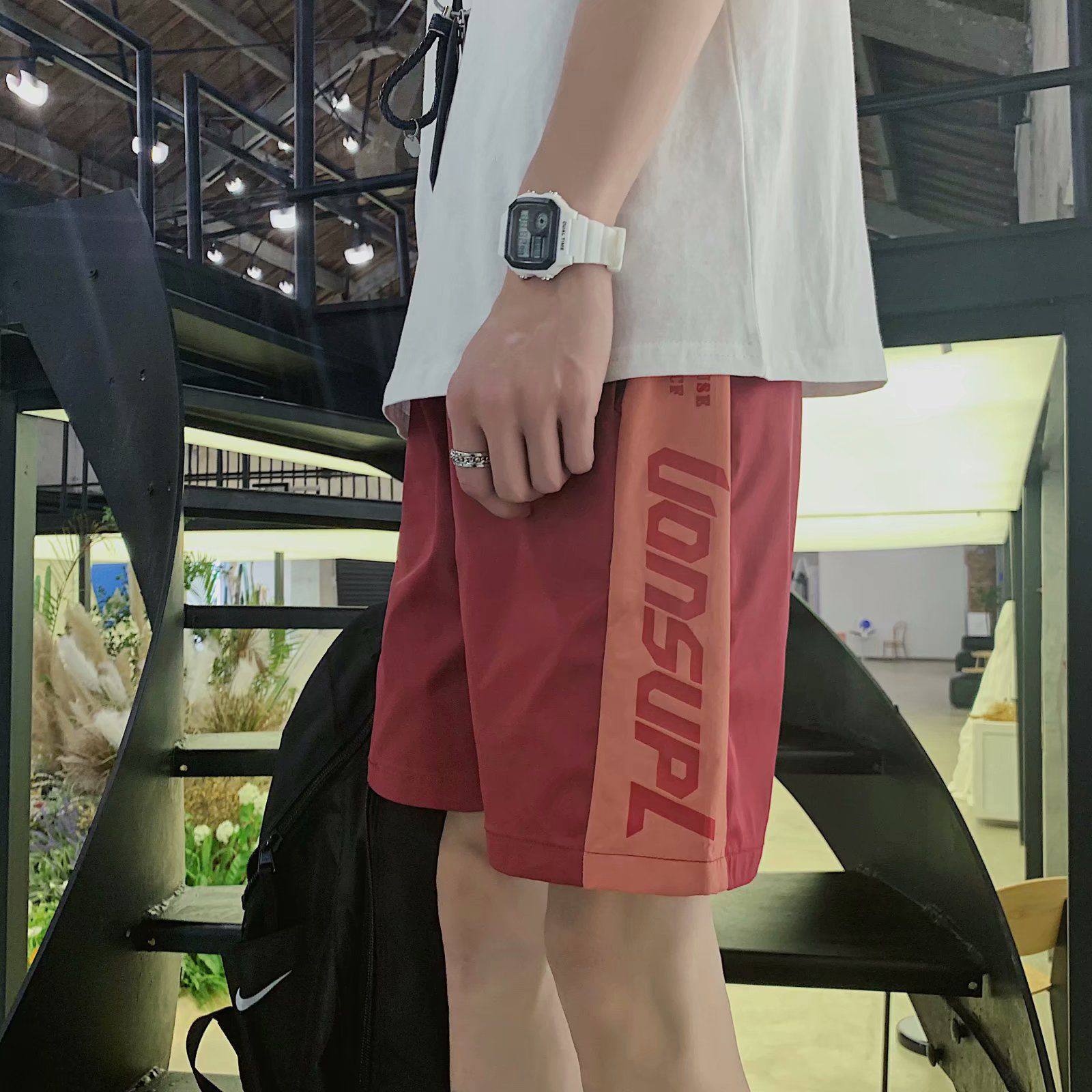 motion leisure time shorts Chaopai ins Quick drying run Basketball pants summer Sandy beach Easy full marks Exorcism Shortsin the Men's clothing, Casual pants  category - from Buy2taobao.com to provide professional Taobao agent buy service