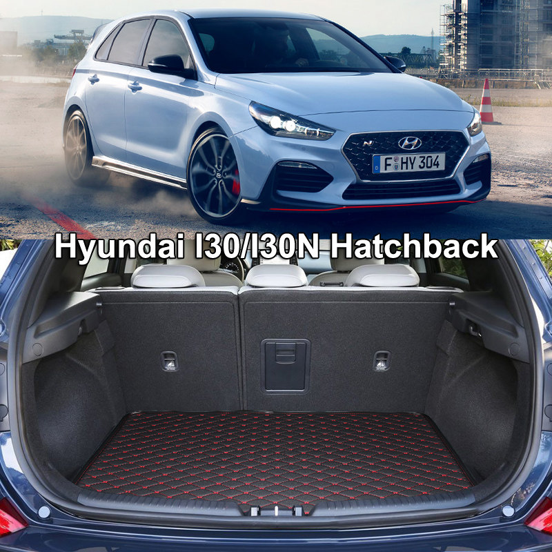 现代I30N后备箱垫 hyundai i30 i30n n-line 尾厢垫hatchback mat
