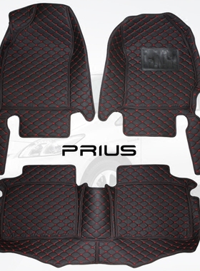 右軚車普锐斯PRIUS脚垫 prius prius3 50系 30系 PRIUSV α ZVW41