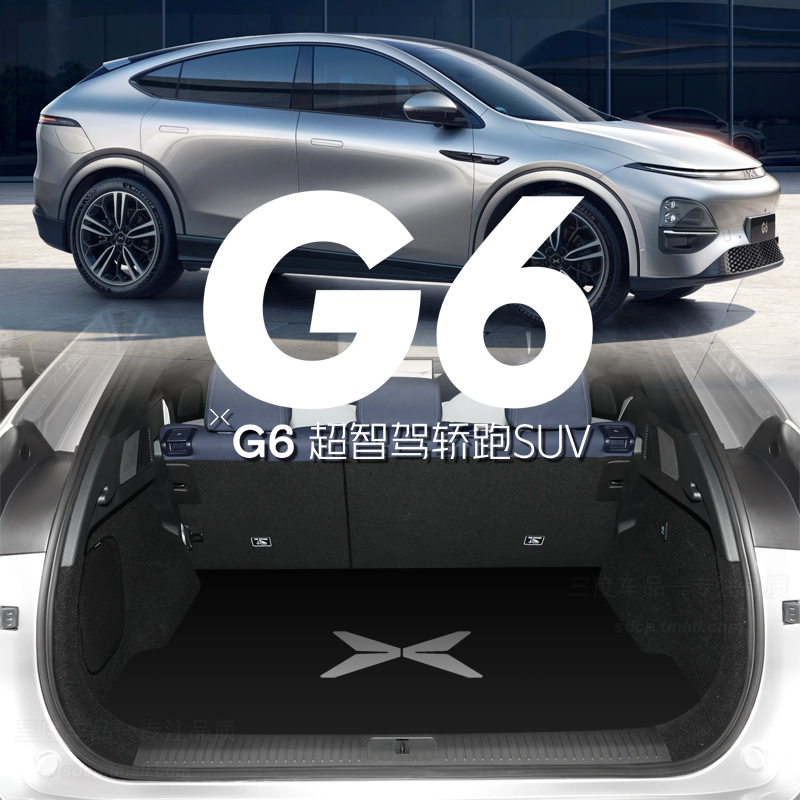 小鹏g6后备箱垫专用后尾厢垫定制