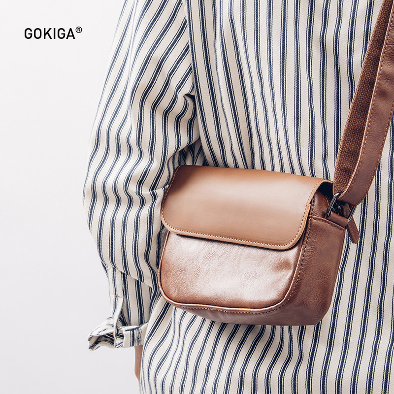 GOKIGA【SUNWAY】ins潮酷黑色PU皮包日系港风中性男女斜挎包302,箱包皮具/热销女包/男包,男士包袋,淘宝优惠券,粉丝福利购,淘宝优惠卷