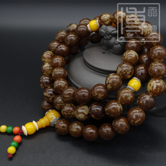 天然菩提根佛珠手链