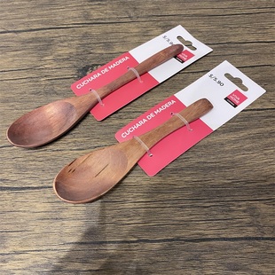 5.9美刀一个啊 木制勺子 相遇拾年 超好 出国外订单