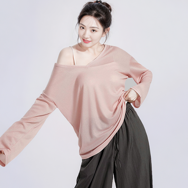 水系舞蹈服男女同款成人练功服装