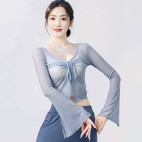 上衣身韵舞蹈练功服成人两件套装
