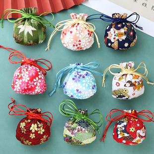 端午节香包香囊空袋子儿童挂脖随身古风驱蚊小荷包空袋布袋做logo