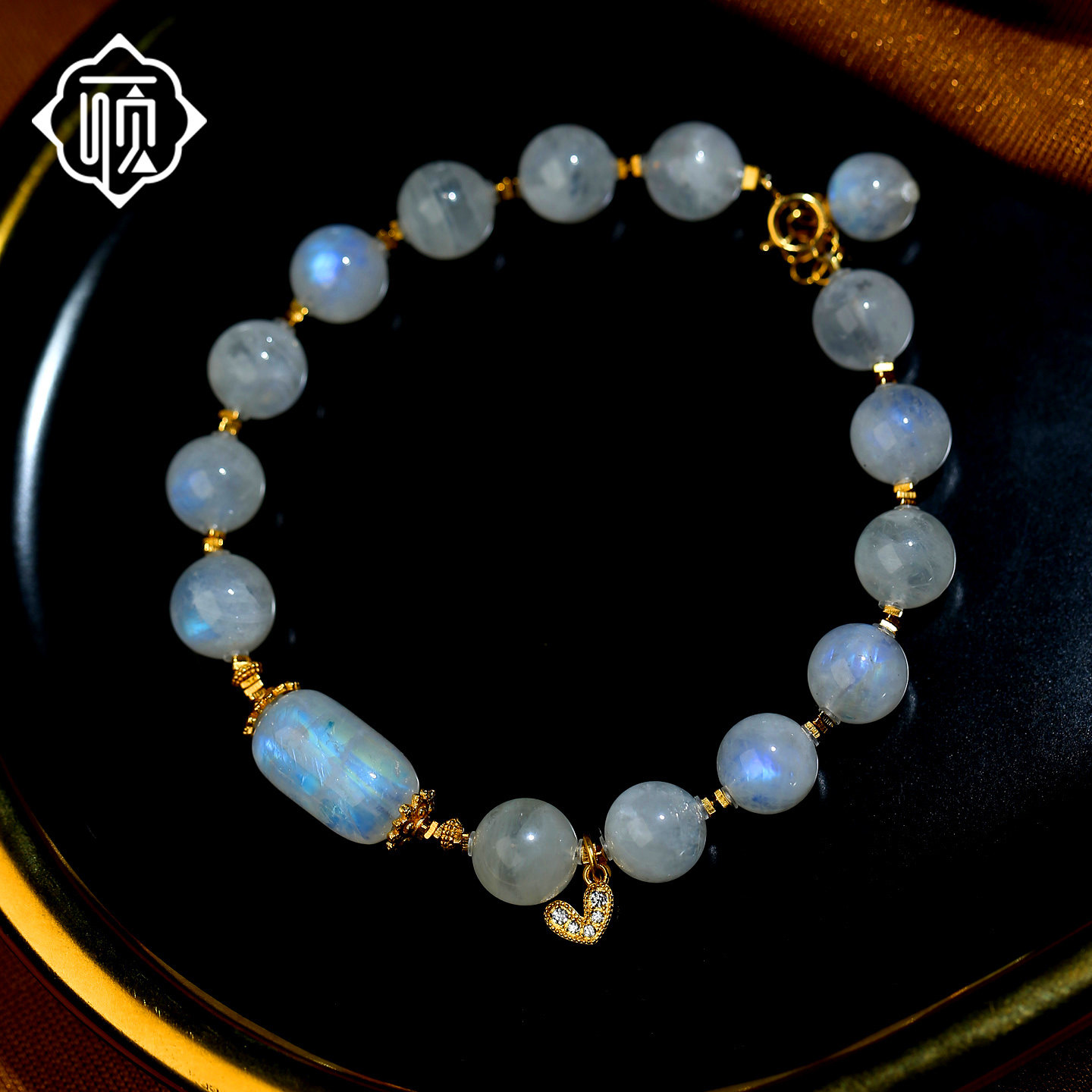 顽石灵灵动飘逸精品奶油体月光石S925银设计款单圈手串W1-101,饰品/流行首饰/时尚饰品新,手饰/手串,淘宝优惠券,粉丝福利购,淘宝优惠卷