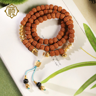 229 顽石灵 收藏级金刚菩提直切珠手串项链毛衣链925银设计款