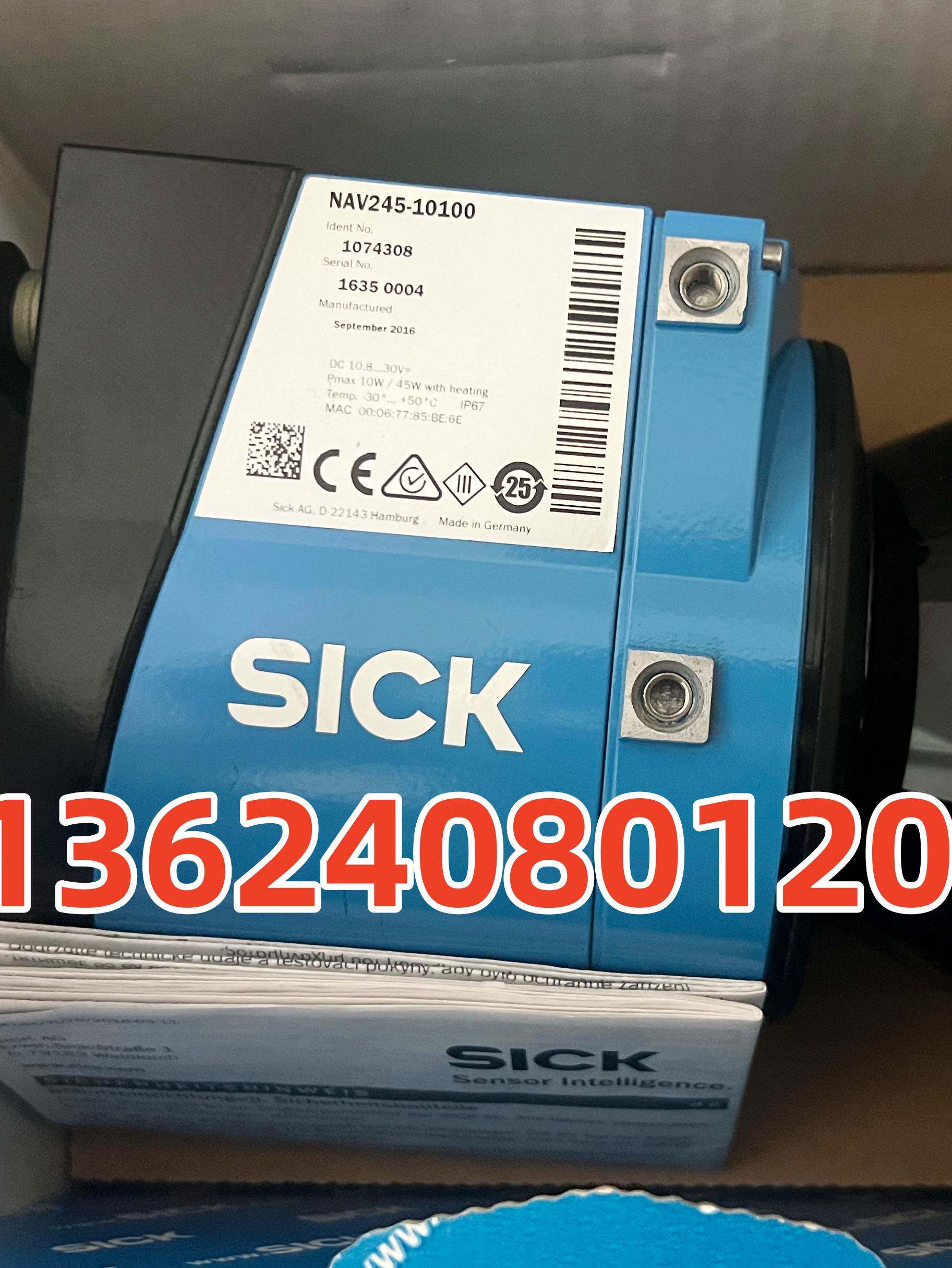 nav245-10100西克sick德国全新激光雷达扫描仪传感器 1074308