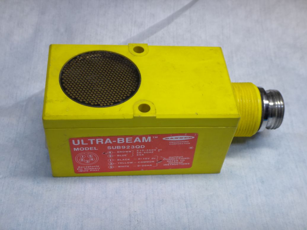 BANNER/邦纳超声波传感器ULTRA-BEAM SUB923QD静电式超声波传感器