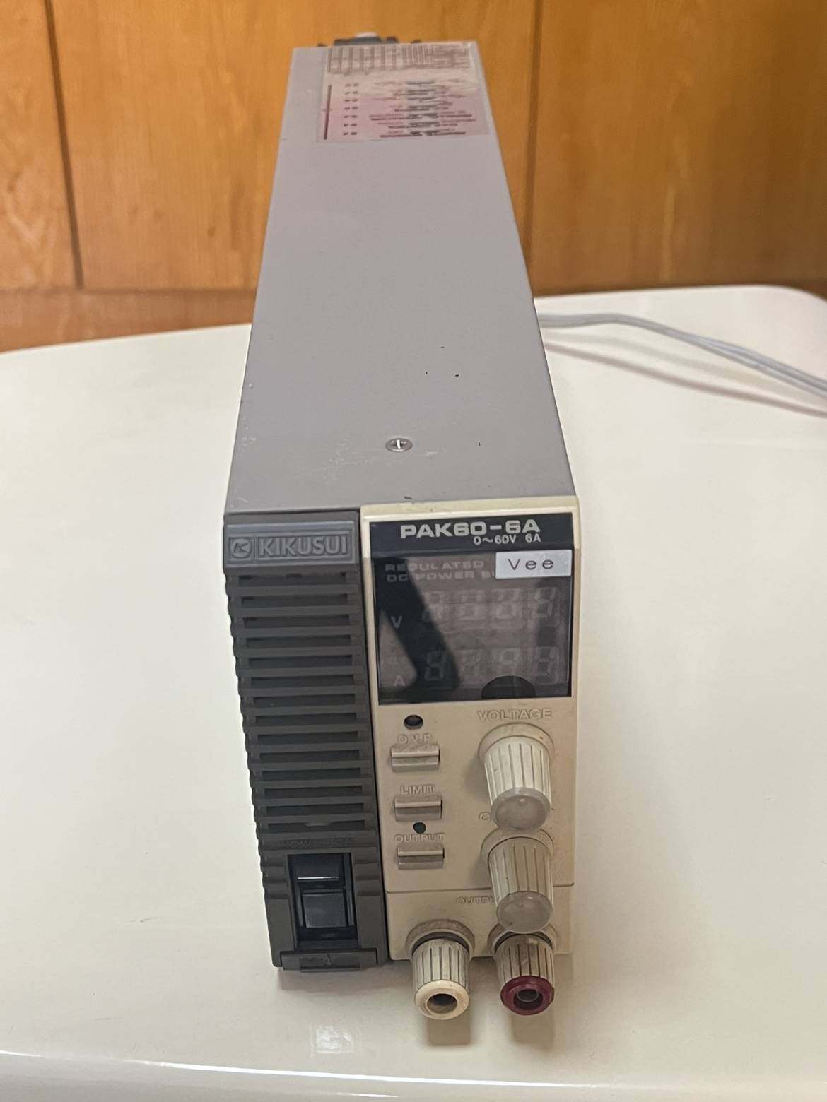 二手 kikusui 日本菊水 pak60-6a, 0-60v可调 直流电源