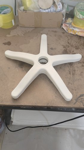 黑色转椅子脚轮椅子脚尼龙脚五星脚电脑椅脚办公配件底座支架