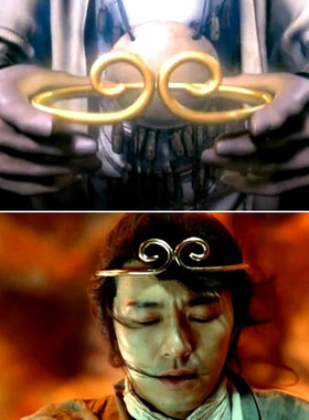 孙悟空紧箍咒头箍头饰发箍大话西游 至尊宝发箍孙悟空头饰金箍咒
